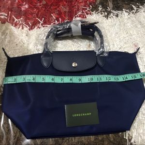 Authentic Longchamp Small Navy Blue Crossbody Bag